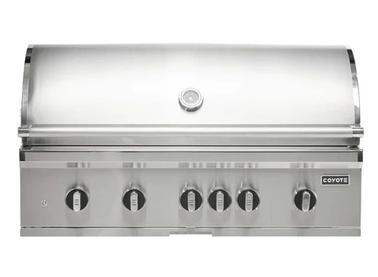 Coyote C3SL42 42" SL-Series Built-In Gas Grill with Sear Zone & Rotisserie – Stainless Steel