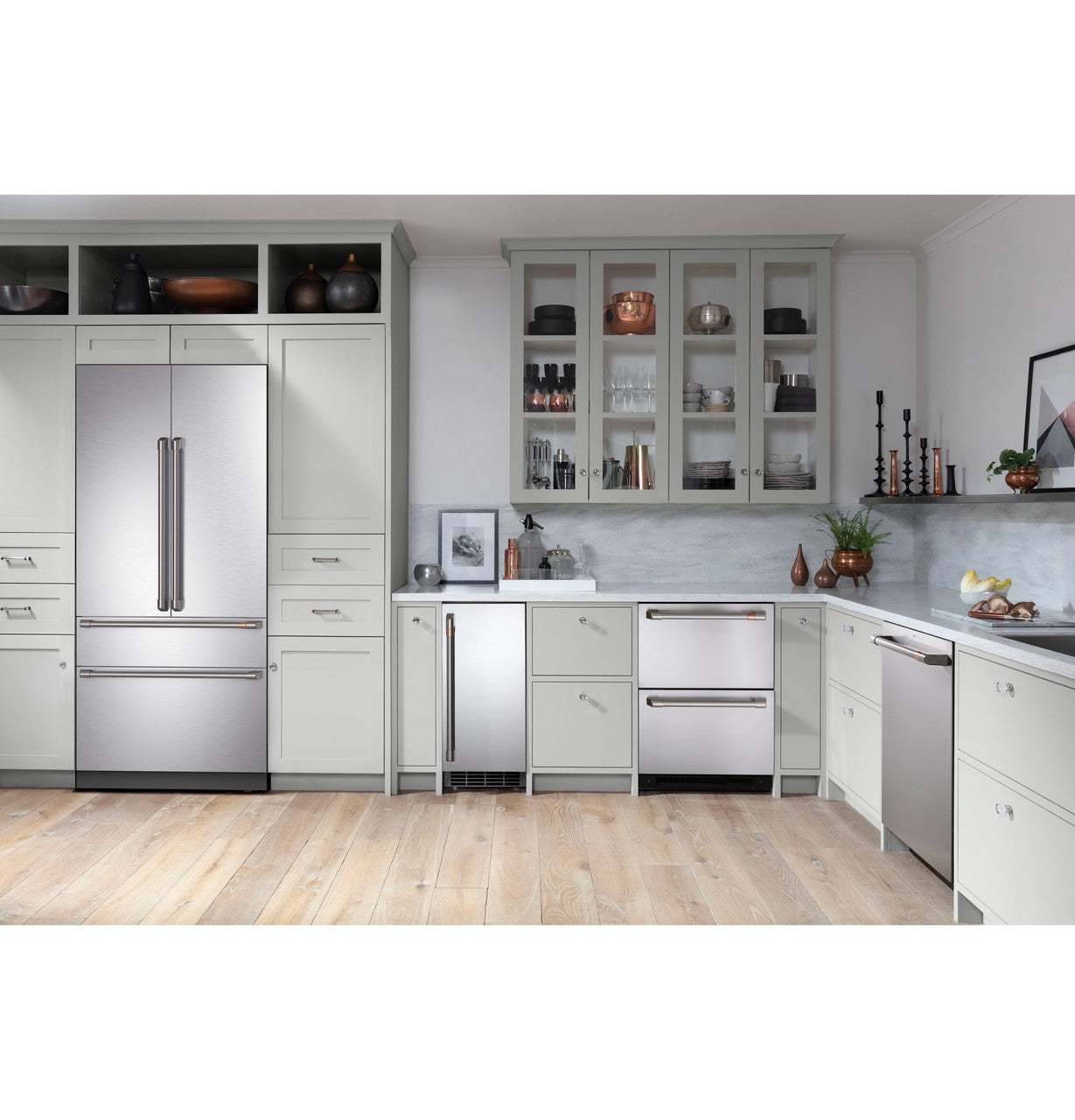 Café CIP36NP2VS1 36" Integrated French-Door Refrigerator