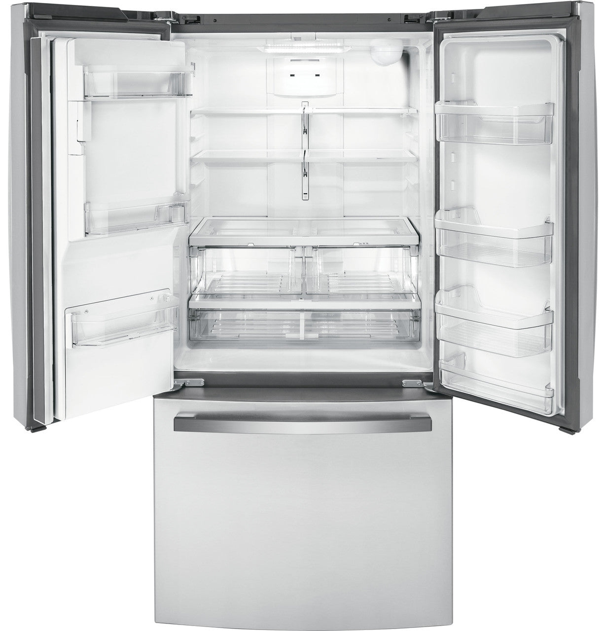 GE GYE18JYLFS 33" Counter-Depth French Door Refrigerator – Stainless Steel ENERGY STAR®