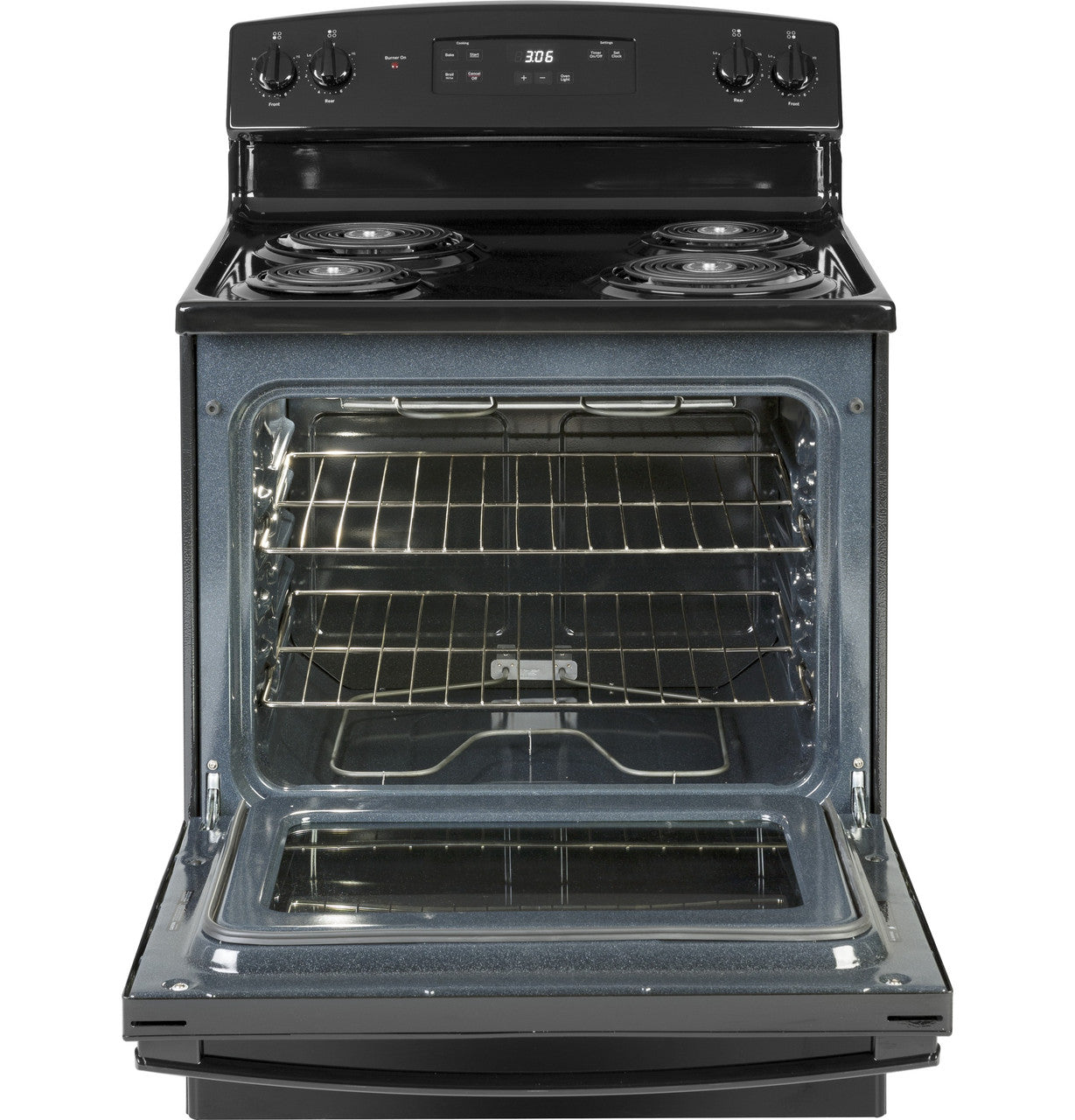GE JBS360DMBB 30" ENERGY STAR® Free-Standing Electric Range – Black