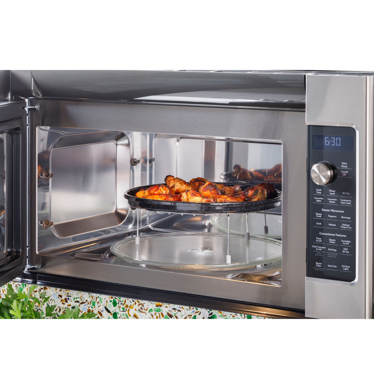Cafe CVM517P2RS1 30" Convection Over-the-Range Microwave Oven