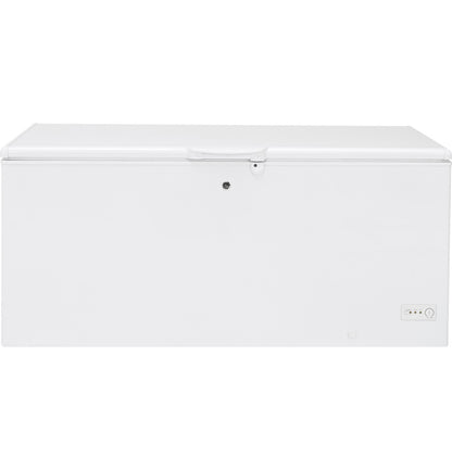 GE FCM22DLWW 21.7 Cu. Ft. Manual Defrost Chest Freezer – White