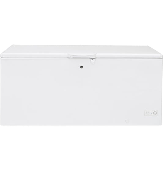 GE FCM22DLWW 21.7 Cu. Ft. Manual Defrost Chest Freezer – White