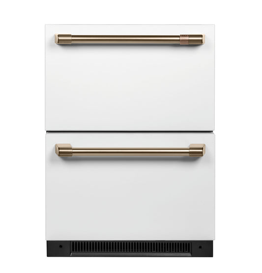 Café CDE06RP4NW2 5.7 Cu. Ft. Built-In Dual-Drawer Refrigerator
