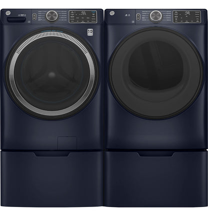 GE GFD55ESPRRS 7.8 Cu. Ft. Smart Front Load Electric Dryer with Sanitize Cycle – Sapphire Blue