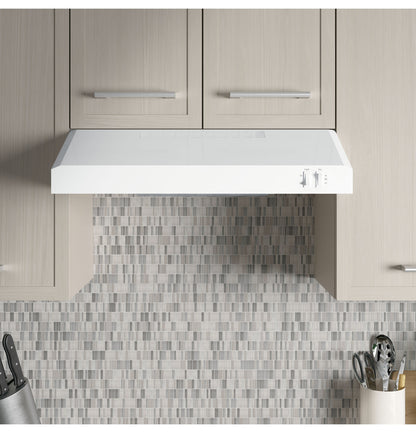 GE JVX3240DJWW 24" Under Cabinet Range Hood – White