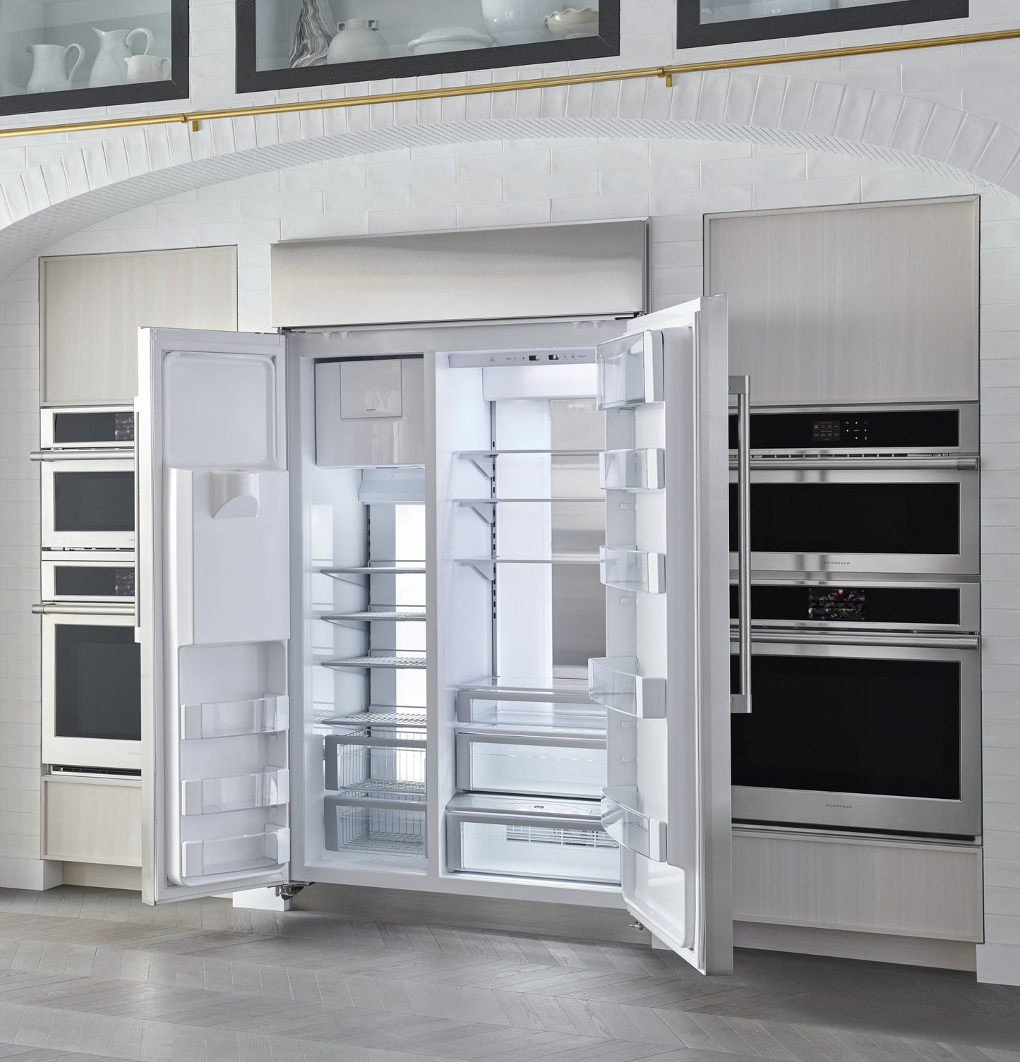 Monogram 48" Built-In Side-by-Side Refrigerator