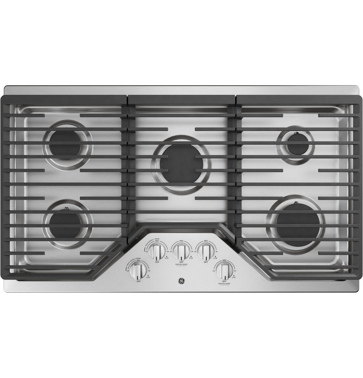 GE JGP5036SLSS 36" Built-In Gas Cooktop – Stainless Steel