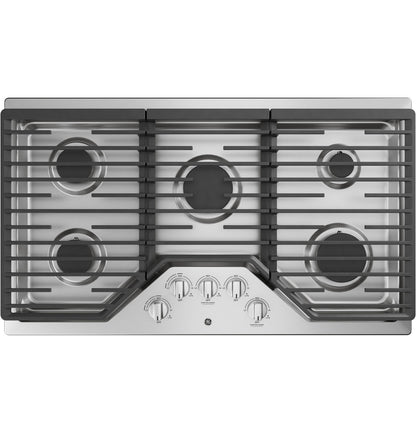 GE JGP5036SLSS 36" Built-In Gas Cooktop – Stainless Steel