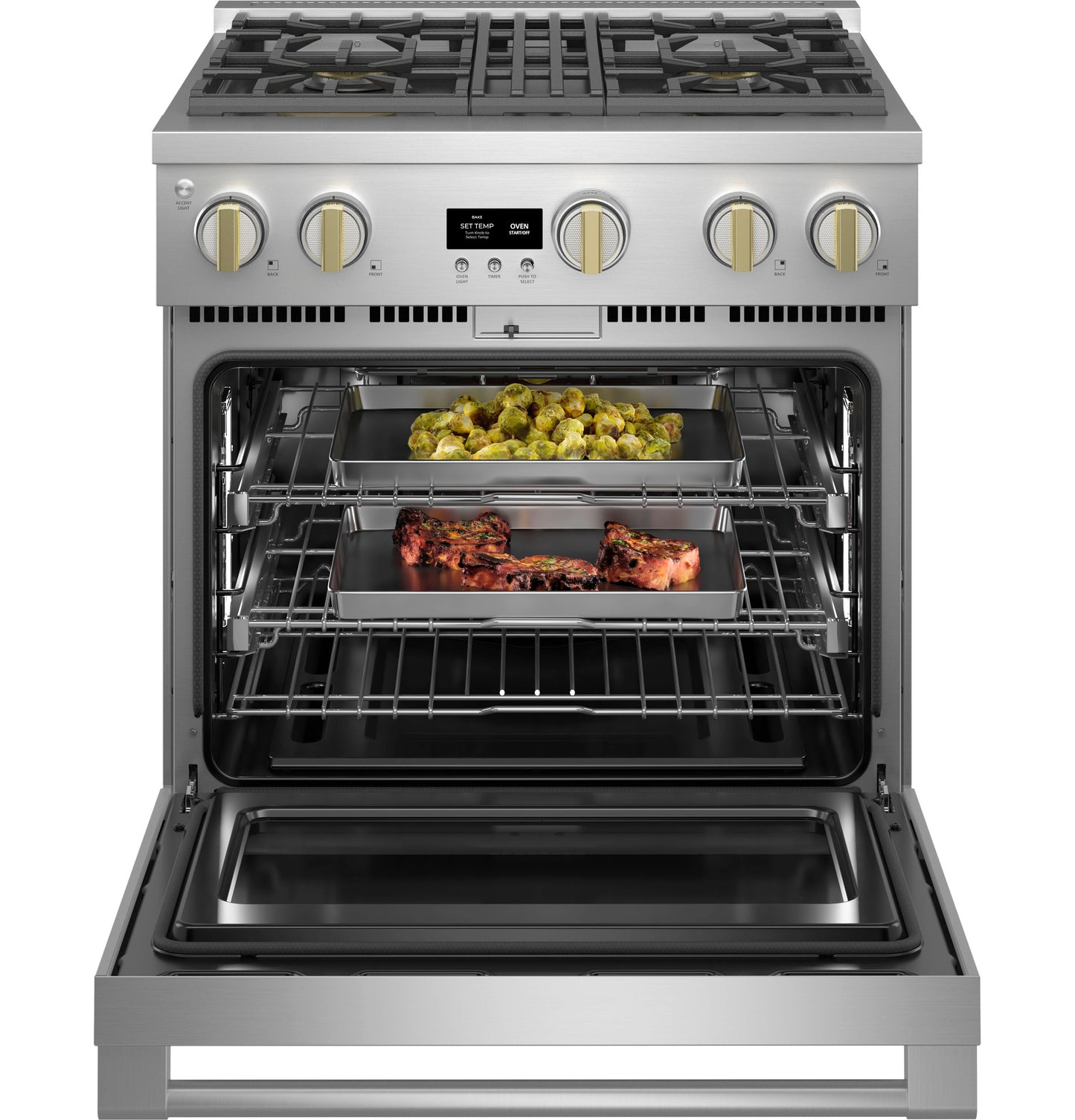 Monogram ZGP366NTSS 36" Gas Range with 6 burners