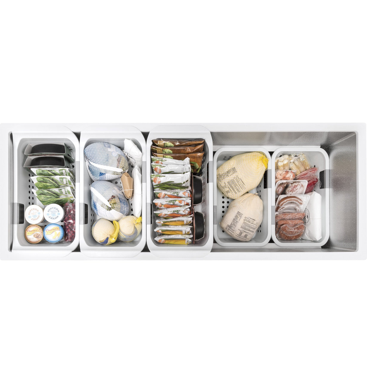 GE FCM22DLWW 21.7 Cu. Ft. Manual Defrost Chest Freezer – White