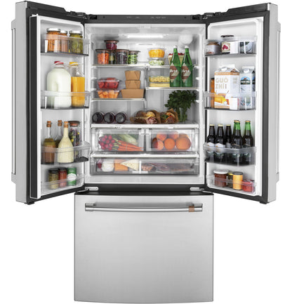 Café CWE19SP2NS1 18.6 Cu. Ft. Smart Counter-Depth French-Door Refrigerator