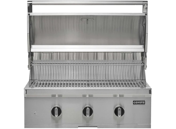 Coyote C3C34 34" C-Series Built-In Gas Grill – Stainless Steel