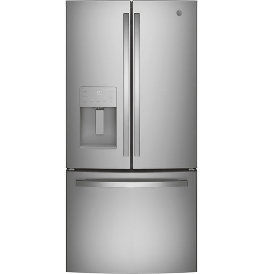 GE GYE18JYLFS 33" Counter-Depth French Door Refrigerator – Stainless Steel ENERGY STAR®