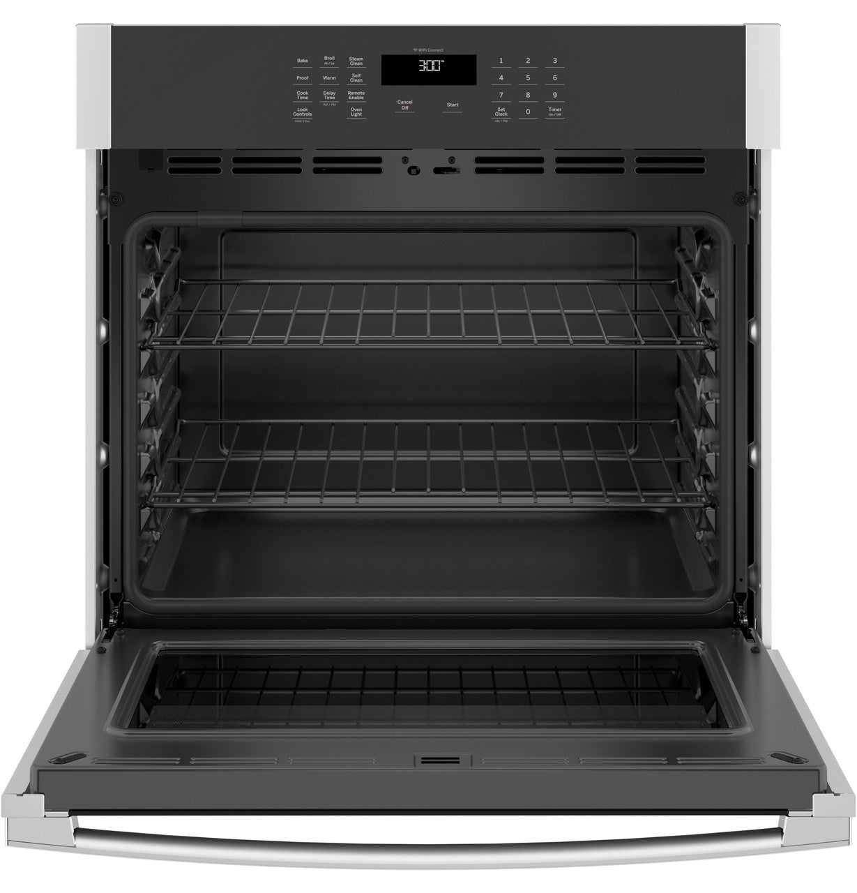 GE® 30" Smart Built-In Self-Clean Single Wall Oven - Stainless Steel