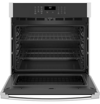 GE® 30" Smart Built-In Self-Clean Single Wall Oven - Stainless Steel