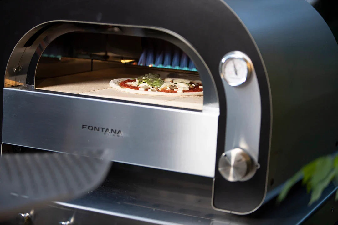 Fontana Forni Maestro 60 30" Gas Countertop Pizza Oven – Stainless Steel