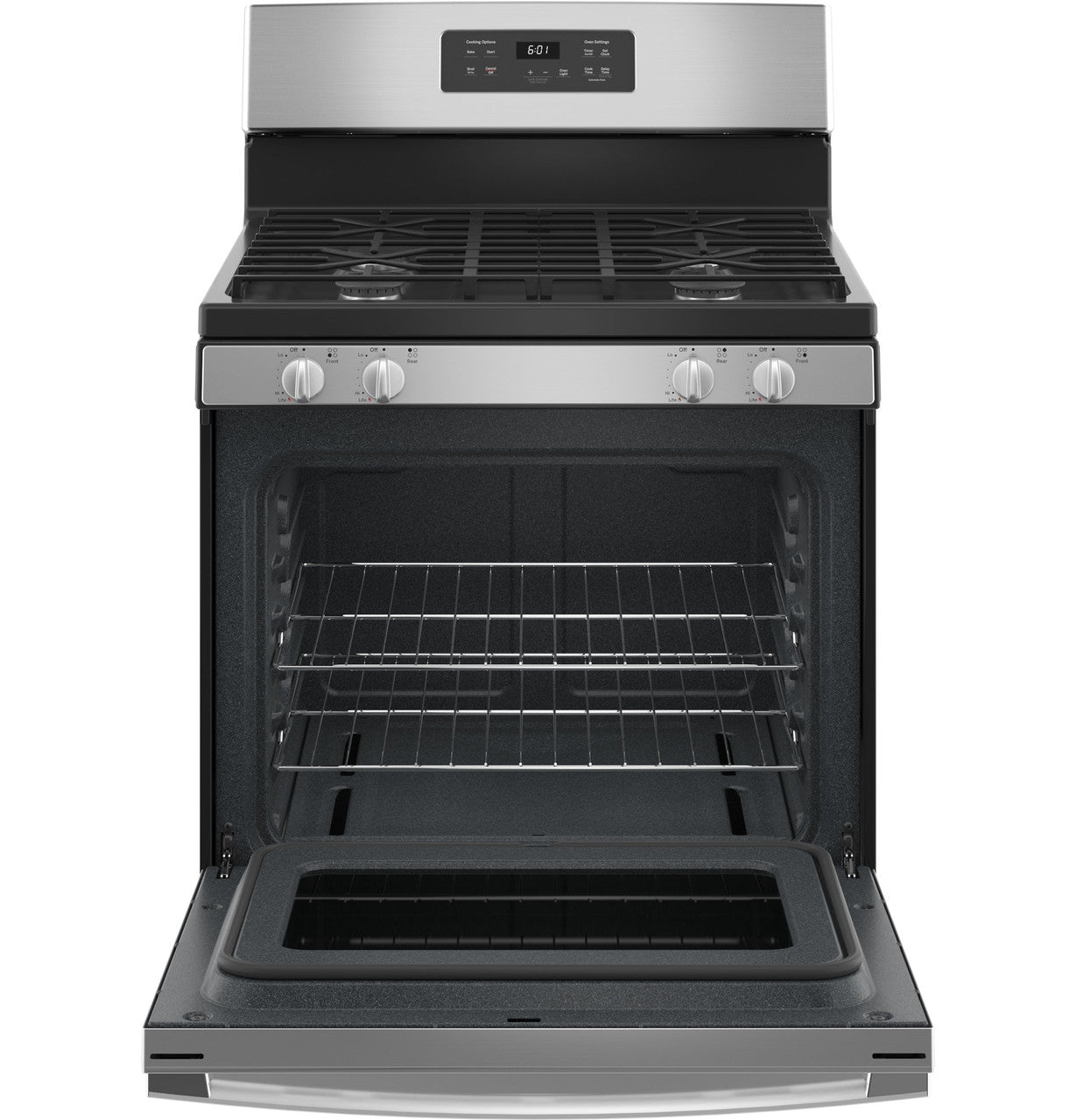 GE JGBS61RPSS 30" Free-Standing Gas Range – Stainless Steel