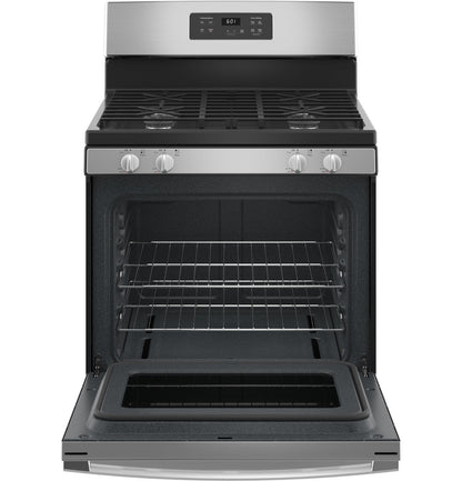 GE JGBS61RPSS 30" Free-Standing Gas Range – Stainless Steel