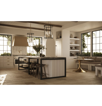 Monogram ZVC48DTB1 48" Custom Brass Wall Hood - Brass
