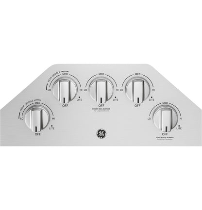 GE JGP5036SLSS 36" Built-In Gas Cooktop – Stainless Steel