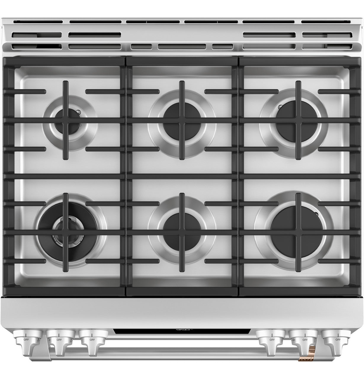 Cafe C2S950P2MS1 30" Smart Slide-In Dual Fuel Double Oven Range