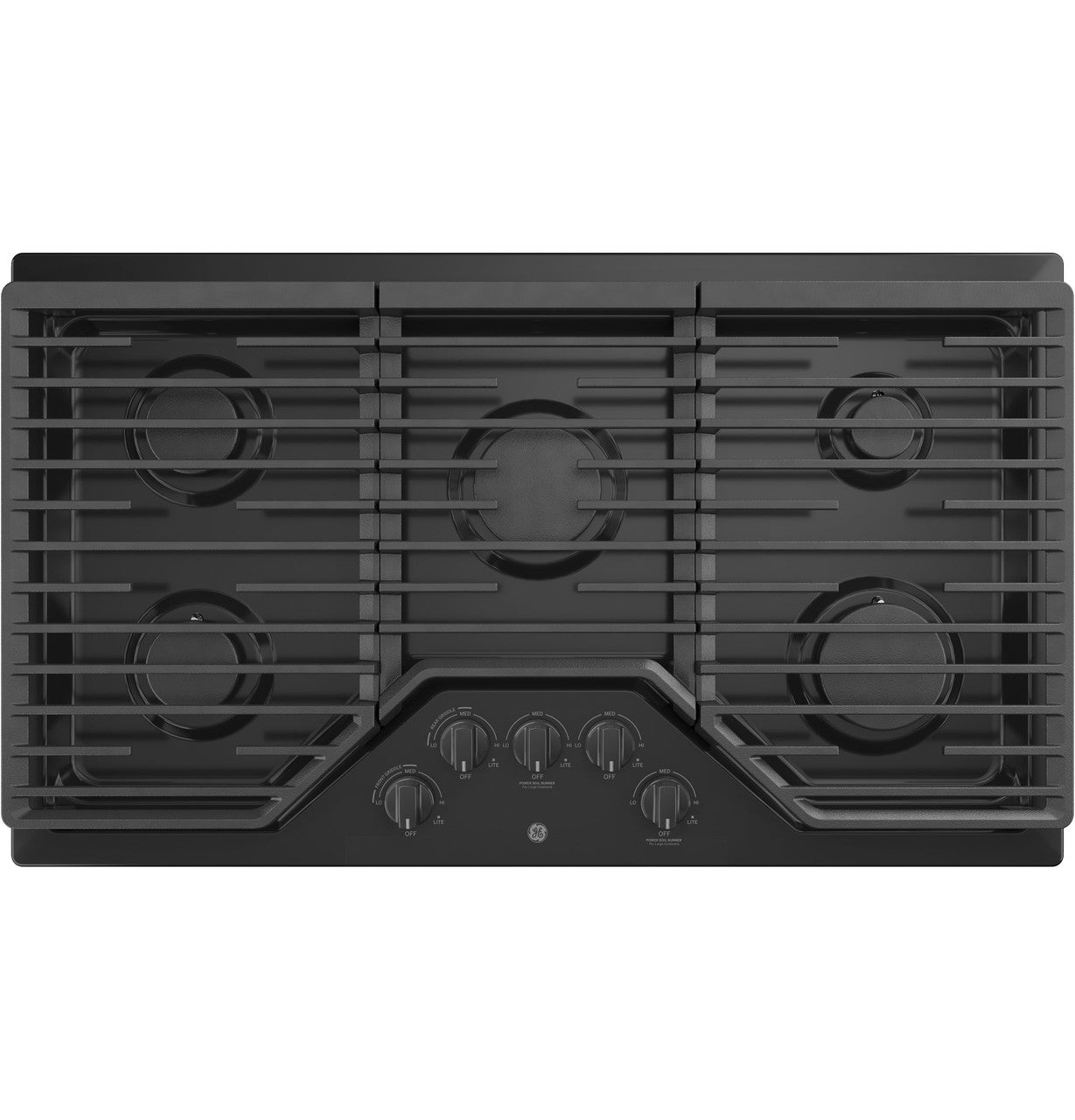GE JGP5036DLBB 36" Built-In Gas Cooktop – Black