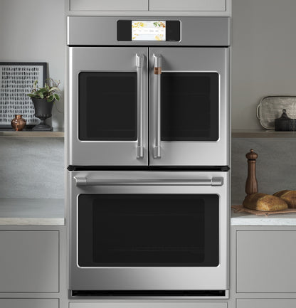 Café CTD90FP2NS1 30" Smart Built-In Convection French-Door Double Wall Oven