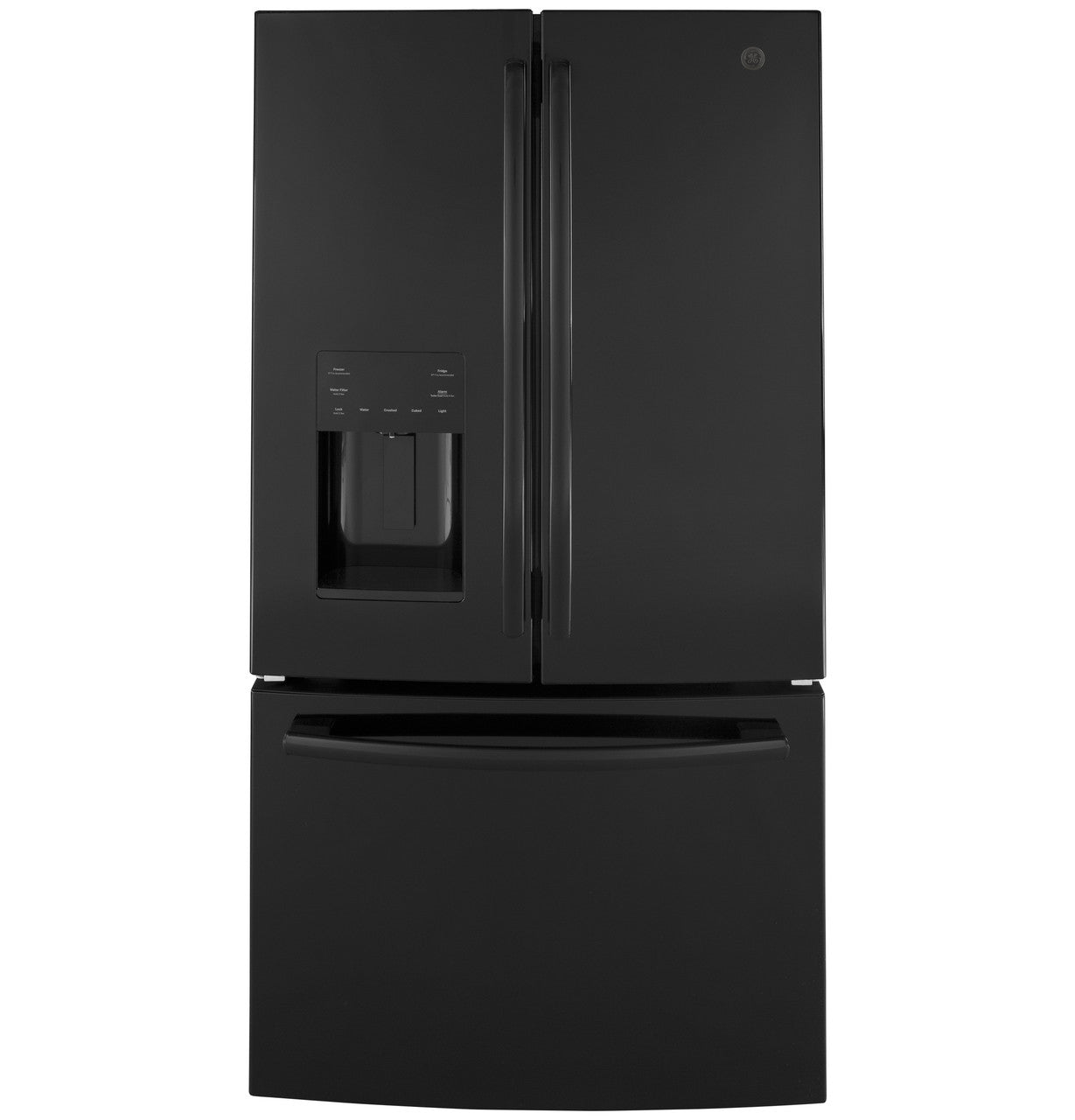 GE GFE26JGMBB 36" ENERGY STAR® French Door Refrigerator – 25.7 Cu. Ft. – Black