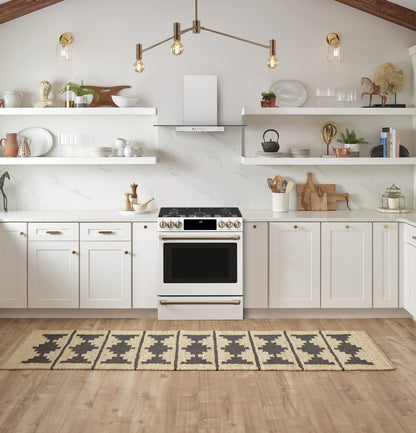 Cafe CGS700P4MW2 30" Smart Slide-In Gas Range with Convection Oven