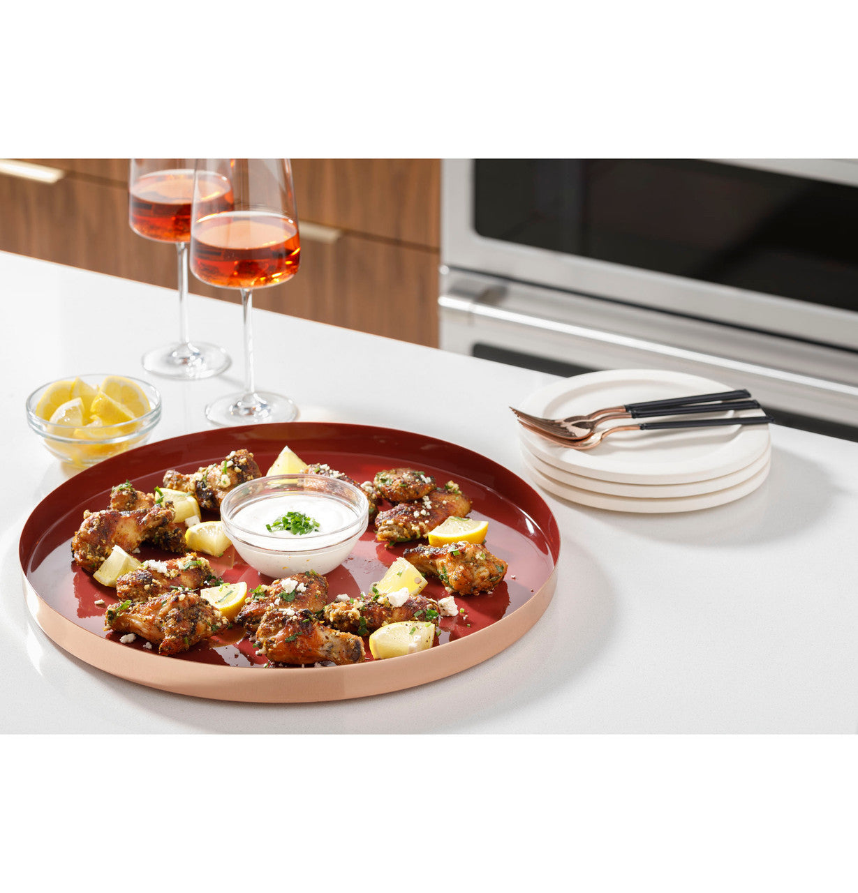 Cafe CVM517P3RD1 30" Convection Over-the-Range Microwave Oven