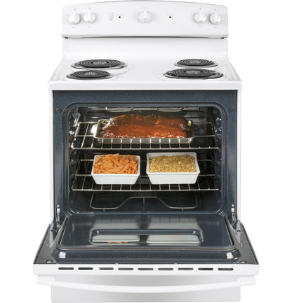 GE® ENERGY STAR® JBS160DMWW 30" Electric Freestanding Range