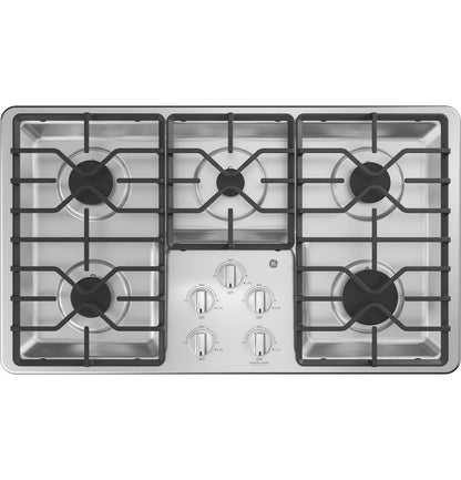 GE JGP3036SLSS 36" Built-In Gas Cooktop – Stainless Steel