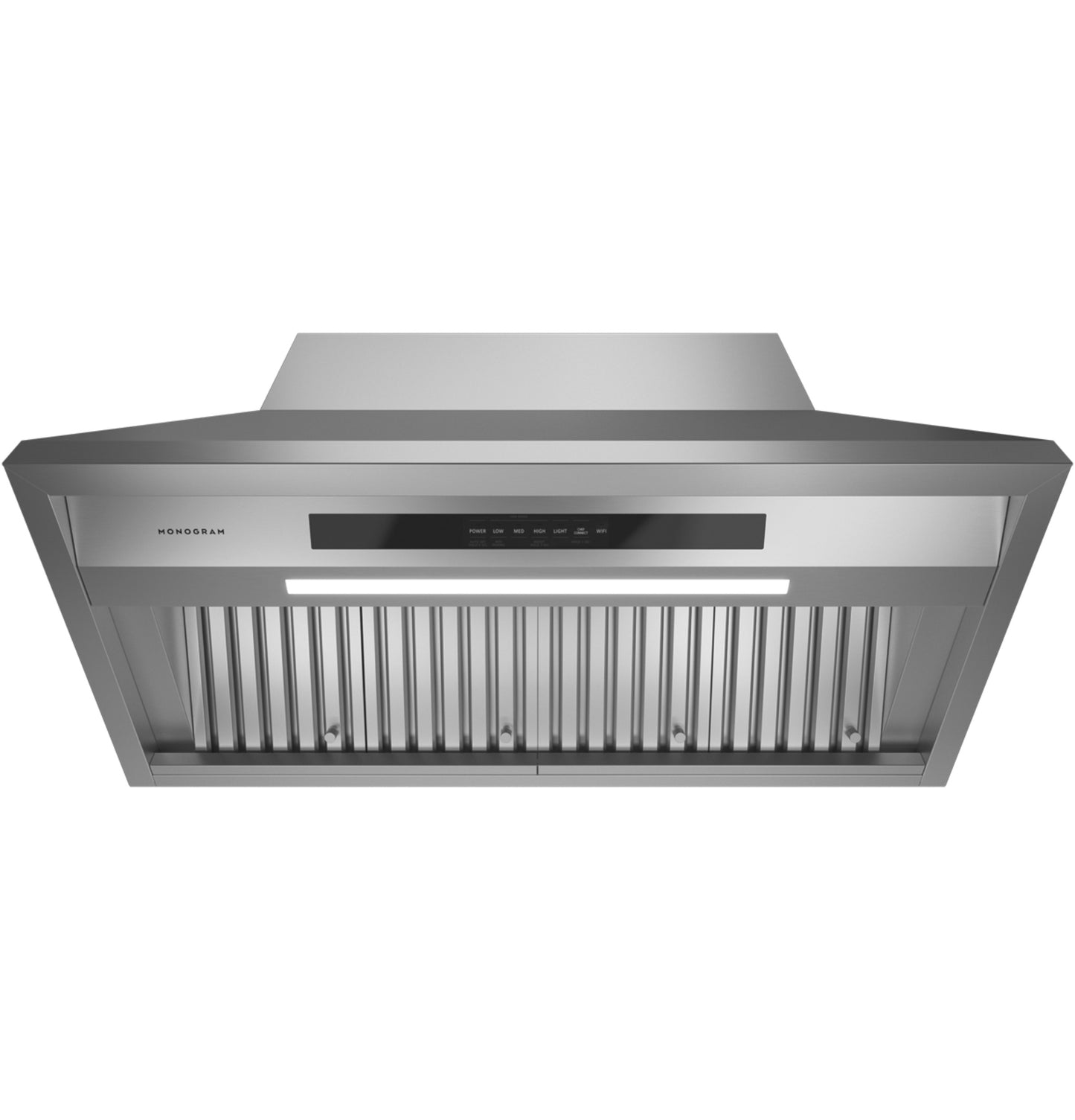 Monogram ZVW1480SPSS 48" Wall Mount Range Hood with Smart Controls & High CFM - Stainless Steel