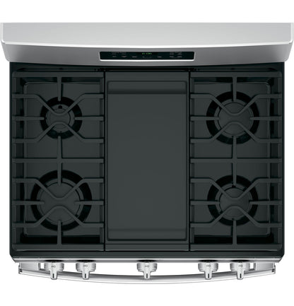 GE JGBS66REKSS 30" Free-Standing Gas Range – Stainless Steel