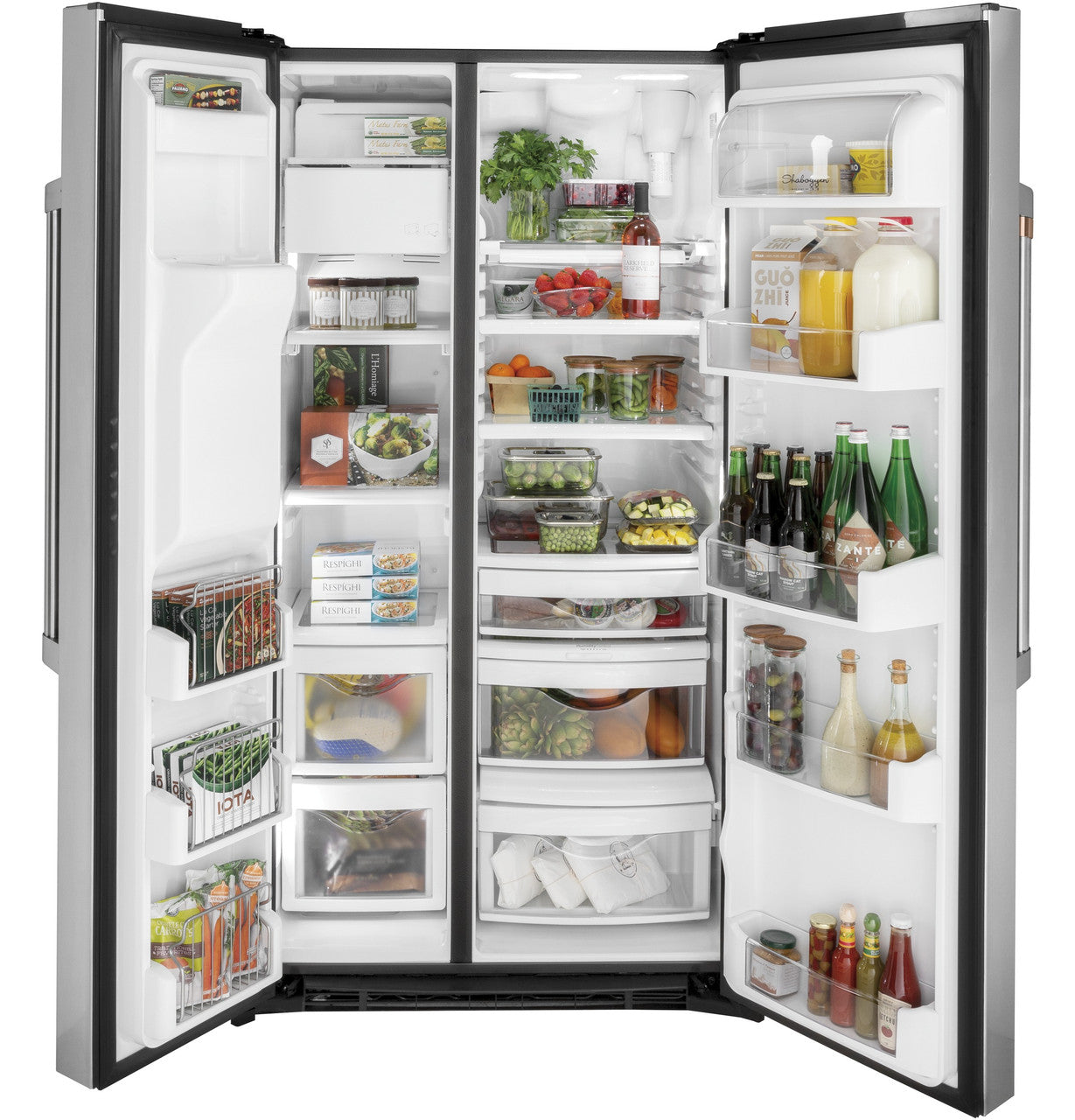Café CZS22MP2NS1 21.9 Cu. Ft. Counter-Depth Side-by-Side Refrigerator