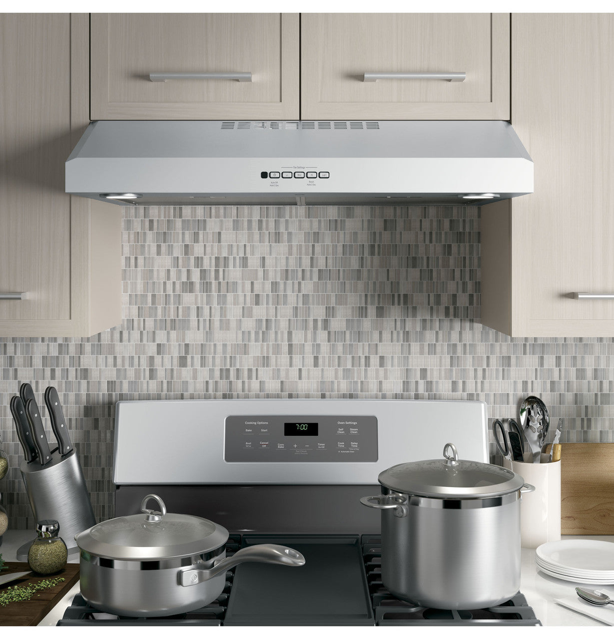 GE JVX5300SJSS 30" Under-Cabinet Range Hood – Stainless Steel
