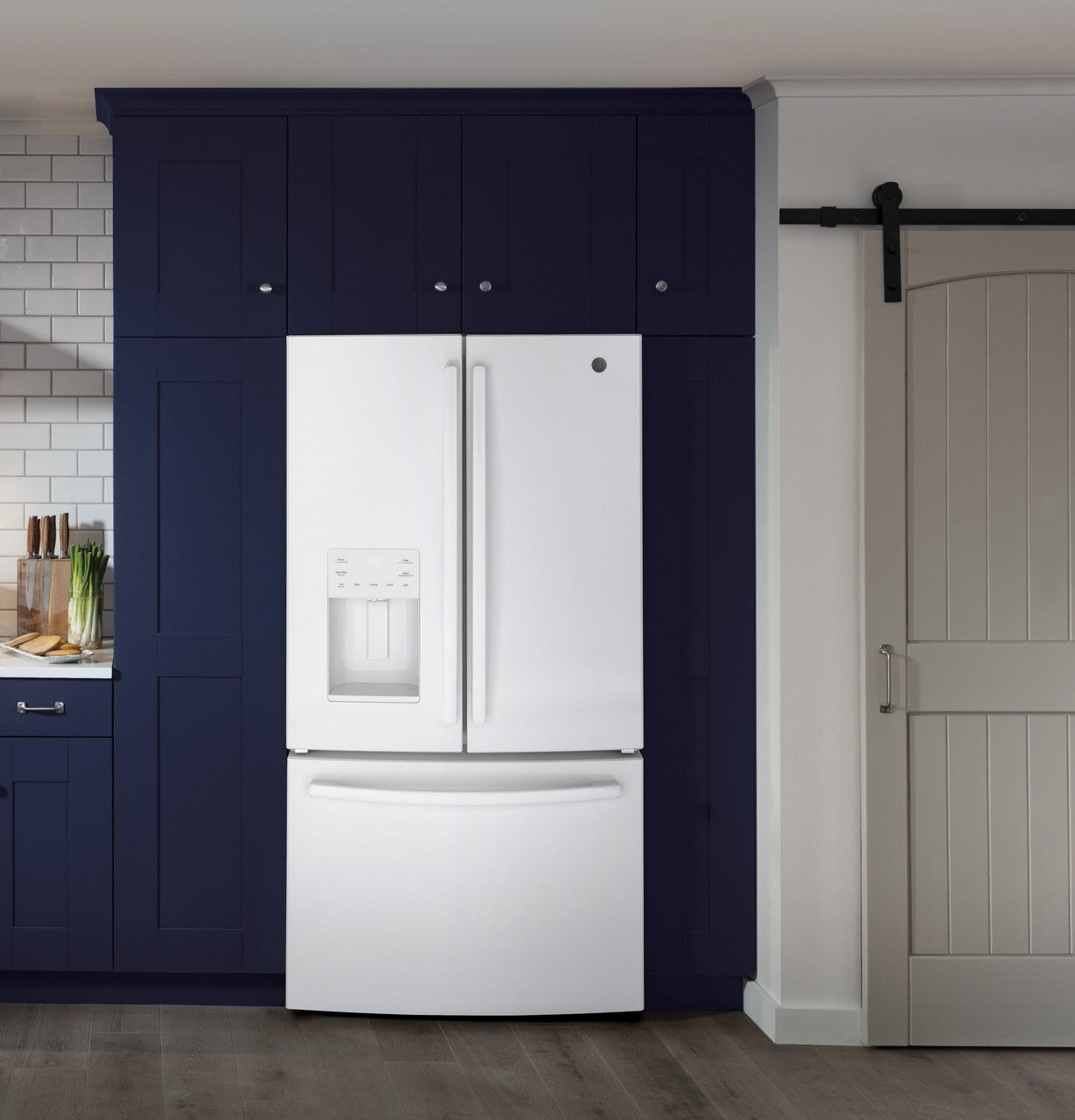 GE GFE26JGMWW 36" French Door Refrigerator – 25.7 Cu. Ft. – White