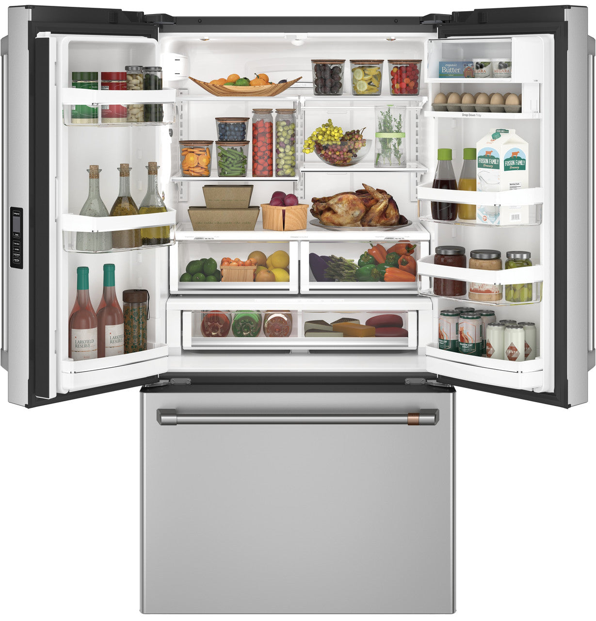 Café CWE23SP2MS1 23.1 Cu. Ft. Smart Counter-Depth French Door Refrigerator