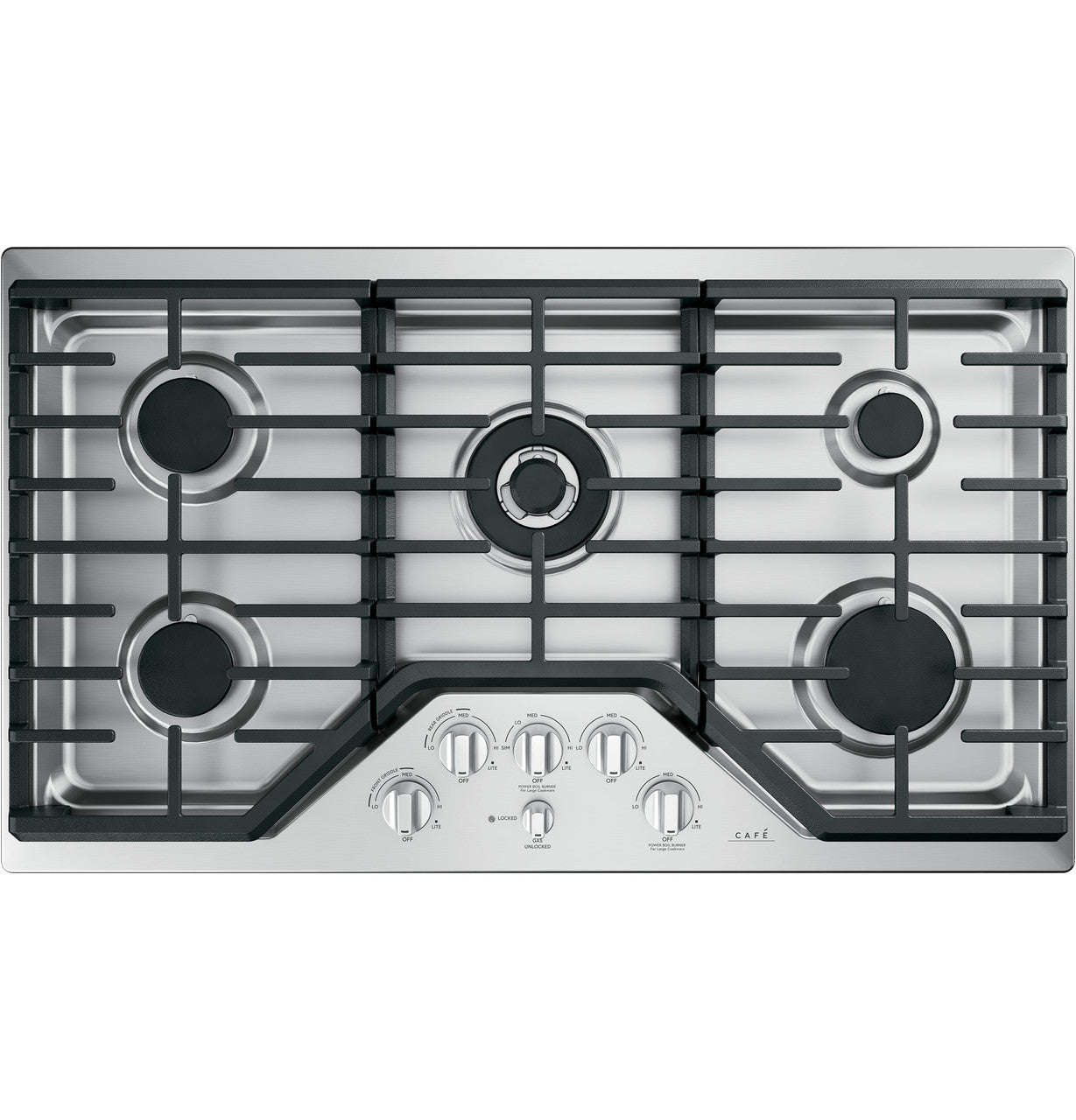 Cafe CGP95362MS1 36" Gas Cooktop