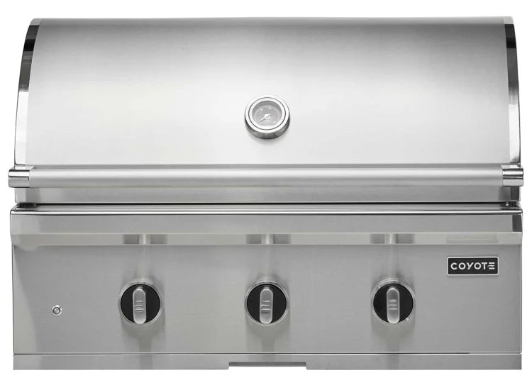 Coyote C3C34 34" C-Series Built-In Gas Grill – Stainless Steel