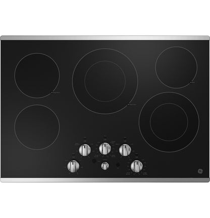 GE JEP5036STSS 36" Built-In Electric Cooktop – Stainless Steel