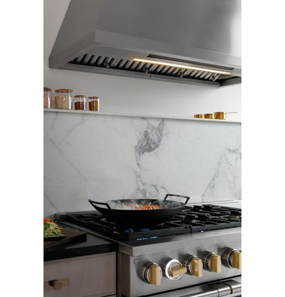 Monogram ZVW1480SPSS 48" Wall Mount Range Hood with Smart Controls & High CFM - Stainless Steel