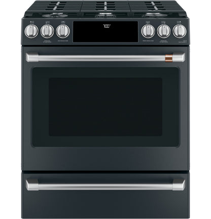 Cafe CGS700P3MD1 30" Smart Slide-In Gas Range with Convection Oven