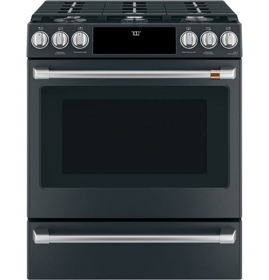 Cafe CGS700P3MD1 30" Smart Slide-In Gas Range with Convection Oven