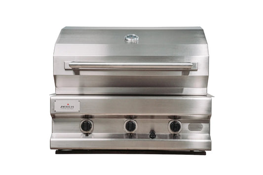 American Cooking Equipment THREE ONE SIX 316L 32" Marine-Grade 6-Burner Built-In Grill