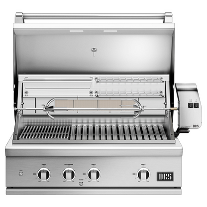 DCS BE1-36RC 36" Series 9 Built-In Gas Grill with Rotisserie & Charcoal