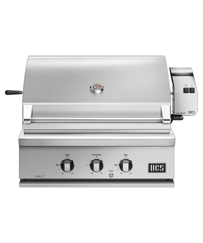 DCS BH1-30R 30" Built-In Gas Grill with Rotisserie