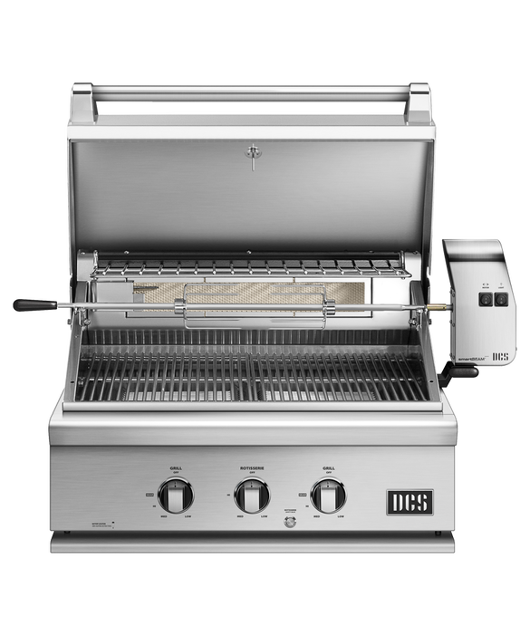 DCS BH1-30R 30" Built-In Gas Grill with Rotisserie