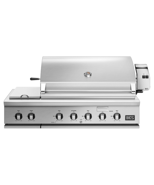 DCS BH1-48RS 48-inch Built-In Gas Grill with Rotisserie and Side Burner